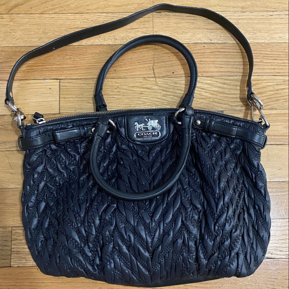 Coach Madison Quilted Nylon Sophia 70th Anniversary
